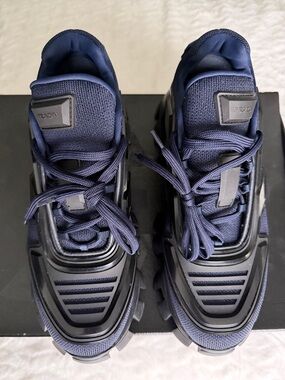Authentic Prada Cloudbust Thunder Knit
Fabric Sneakers